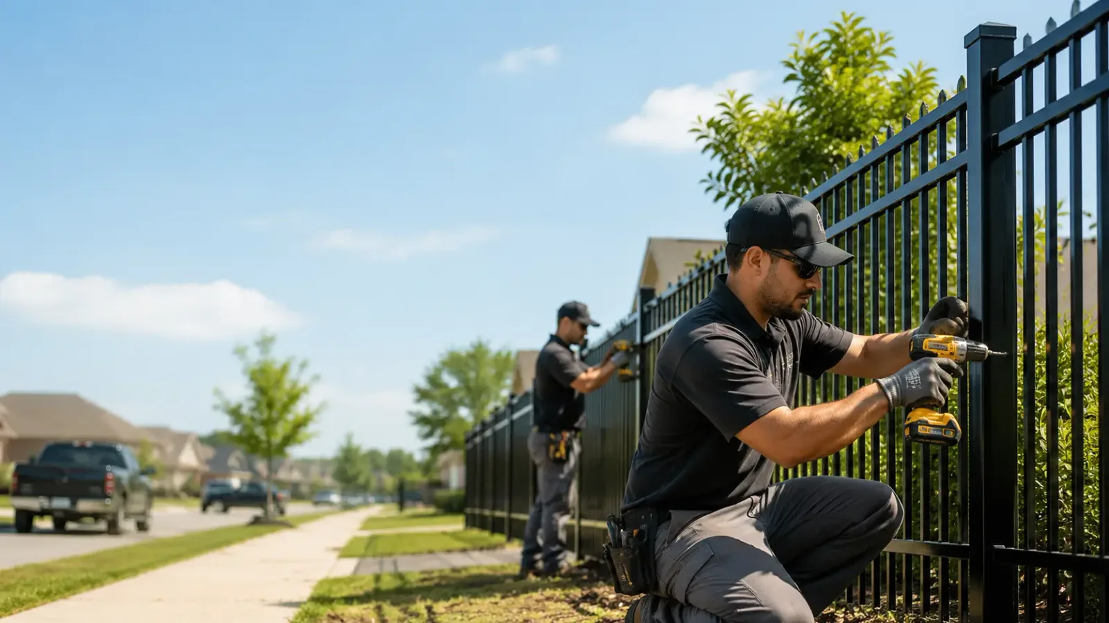 Metal Fence Installation in Saint Thomas, ND